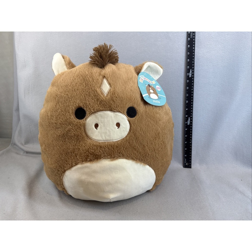 Squishmallow 16" Philip Horse FuzzAMallow PLUSH NEW